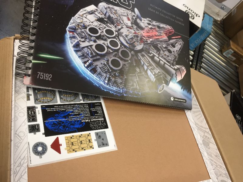 Photo 1 of ALL PACKAGES SEALED. LEGO Star Wars Millennium Falcon 75192
