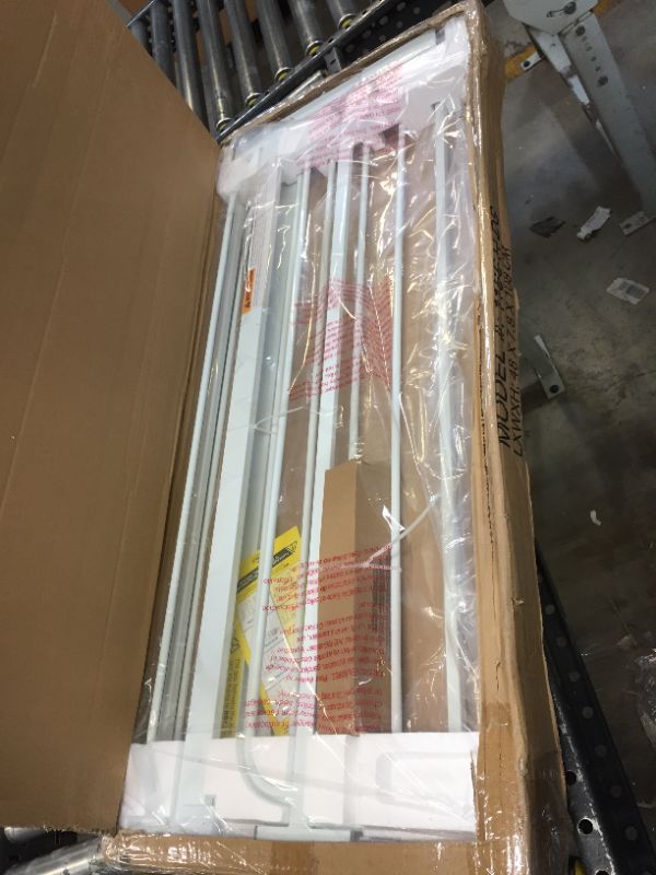 Photo 2 of Regalo Easy Step Extra Tall Walk Thru Baby Gate, Includes 4-Inch Extension Kit, 4 Pack of Pressure Mount Kit and 4 Pack Wall Cups and Mounting Kit
