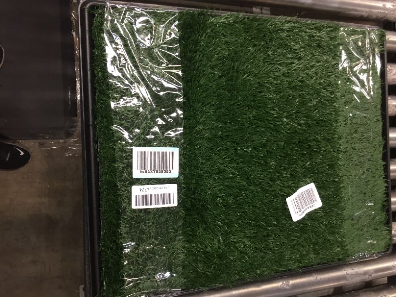 Photo 2 of 24x19 artificial grass potty pad. ( single grass patch)