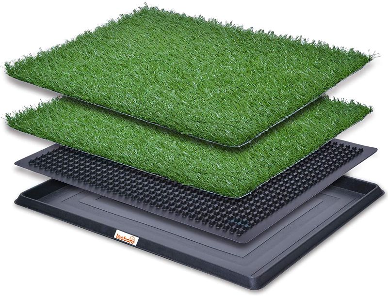 Photo 1 of 24x19 artificial grass potty pad. ( single grass patch)