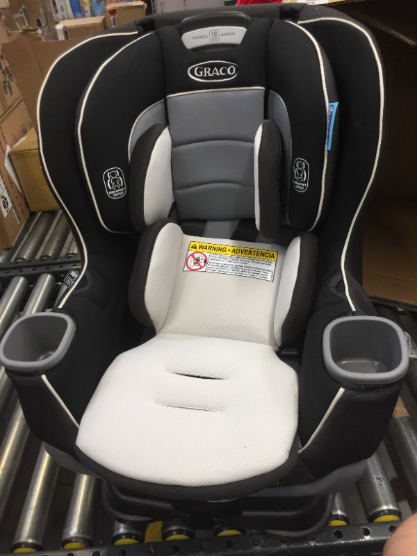 Photo 3 of Graco Gotham Extend2Fit Convertible Car Seat, Black/Grey