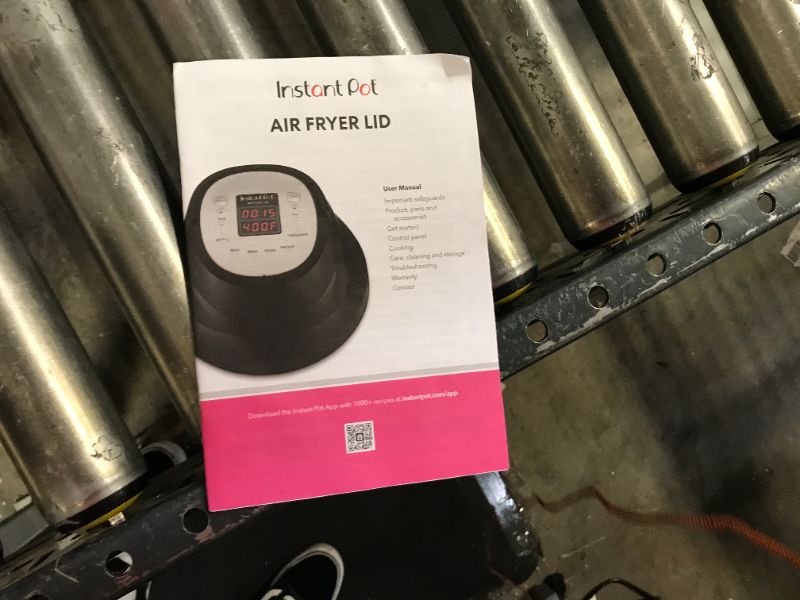 Photo 4 of Instant Pot 6 Quart Air Fryer Lid