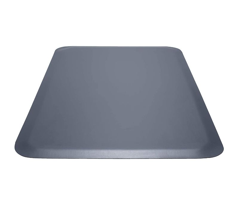 Photo 1 of 3'x5' Rectangle Solid Floor Mat Gray - Guardian