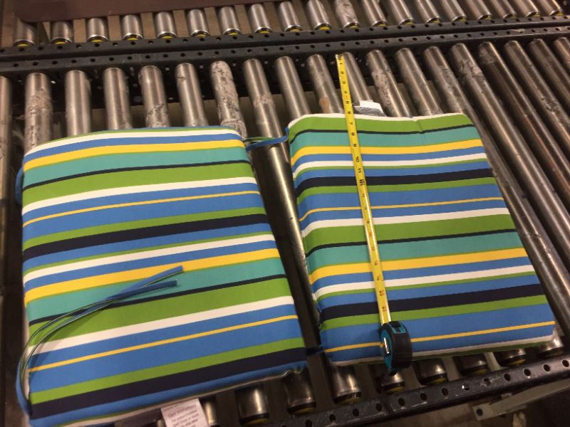 Photo 1 of 2 stripe pattern seat cushion 