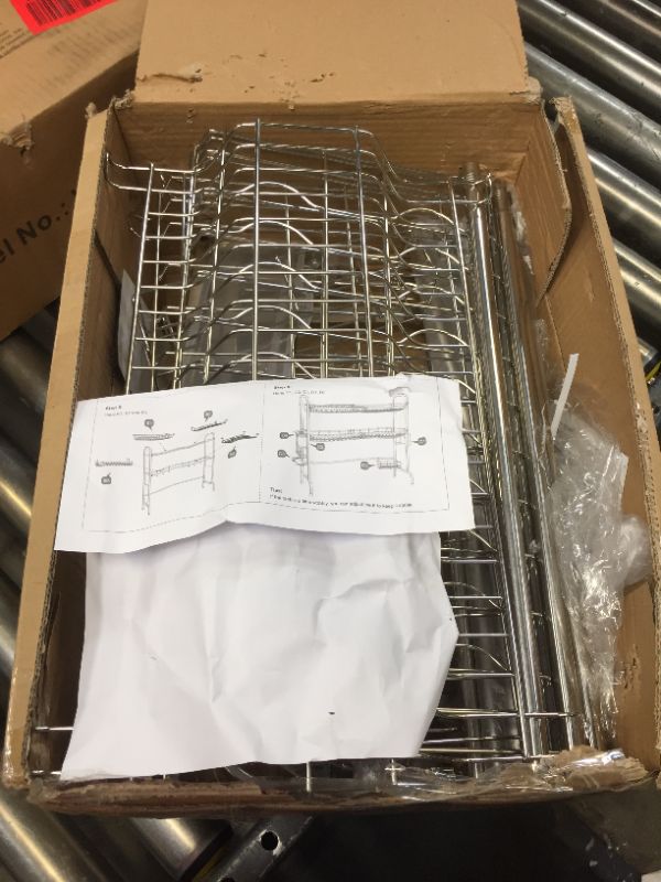 Photo 1 of chrome color dish rack 