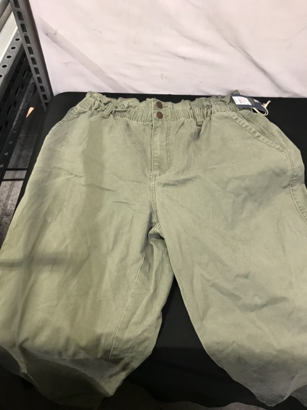 Photo 2 of Women's High-Rise Tapered Pants - Universal Thread™ Olive Gray 14
