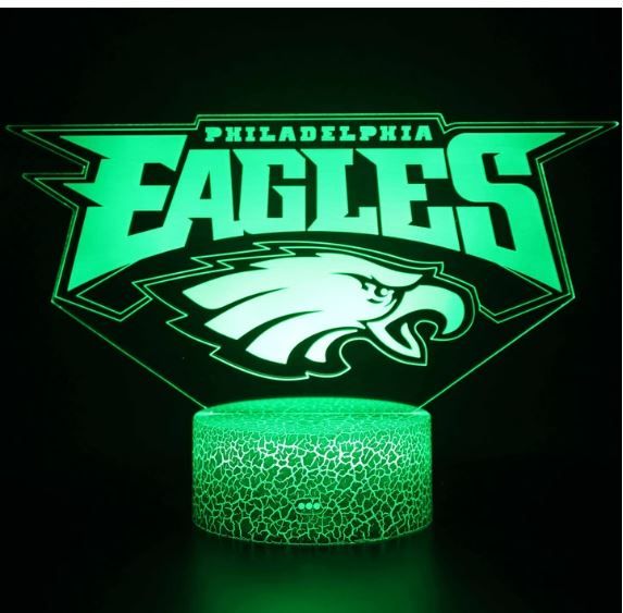 Photo 1 of 3D ILLUSION LAMP PHILADELPHIA EAGLES