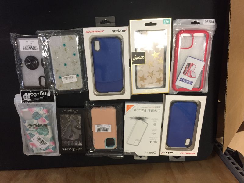 Photo 1 of Assorted phone cases 10 ct 