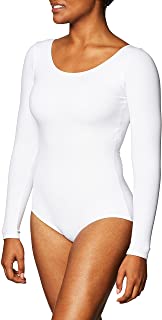 Photo 1 of Capezio Women's Long Sleeve Leotard,White,Small
