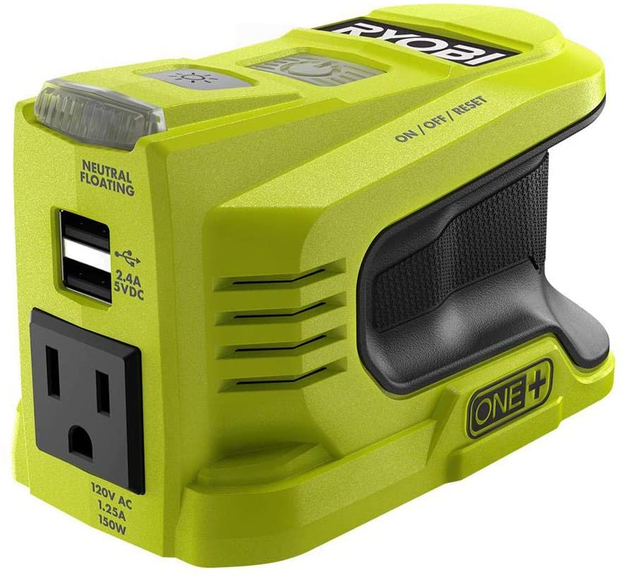 Photo 1 of Ryobi 150-Watt Powered Inverter Generator for 18-Volt Battery
