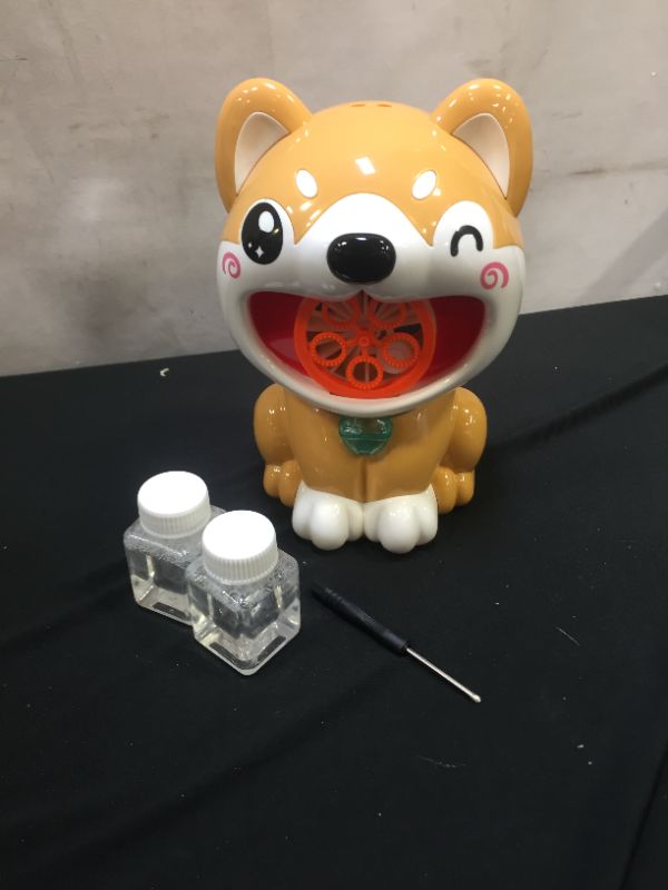 Photo 1 of KIDS DOG BUBBLE MACHINE 