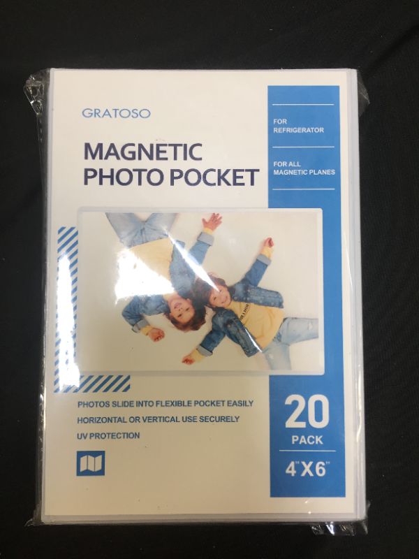 Photo 1 of GRATOSO MAGNETIC PHOTO FRAMES 4X6 20 PCK