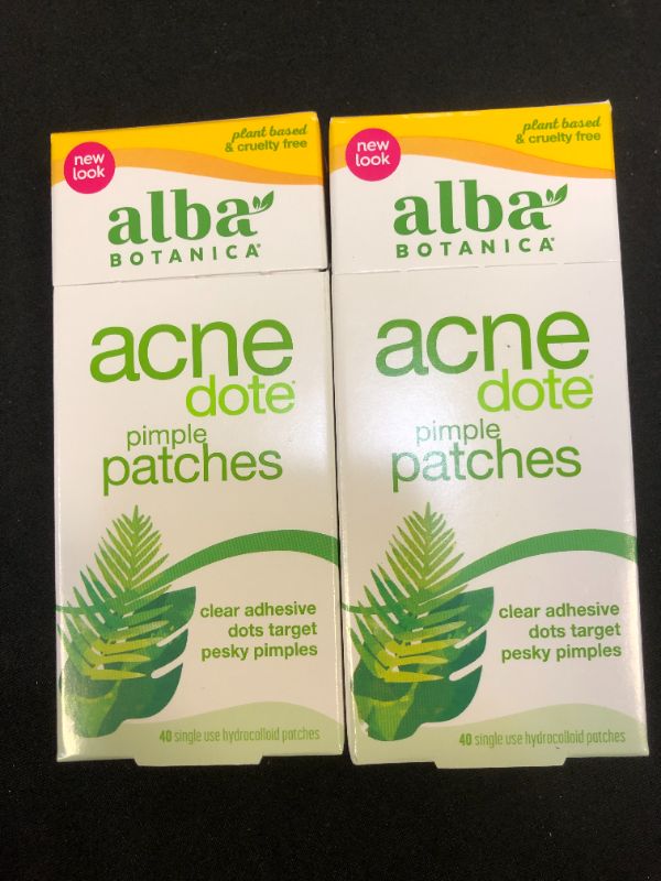 Photo 2 of Alba Botanica Acnedote Pimple Patches, 40 Count ---2 PACK 