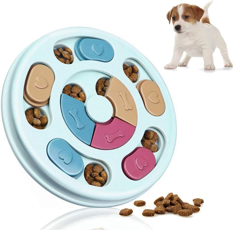 Photo 1 of Dog Puzzle Toys, Interactive Dog Game Puzzle Toy, Treat Dispensing for Puppy IQ Training Playing, Slow Feeder to Aid Small Dog Digestion
