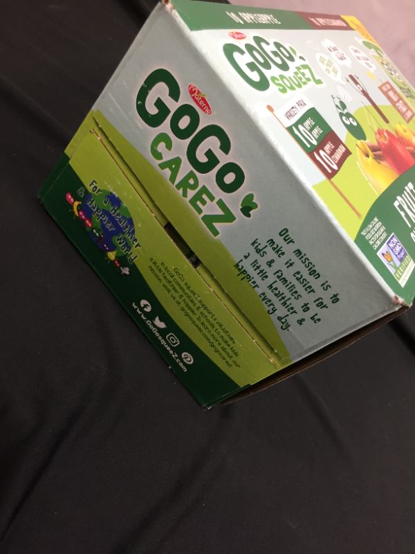 Photo 1 of Staples GoGo Applesauce on the Go Squeeze Pouch 20 ---exp-11-30-2021---
