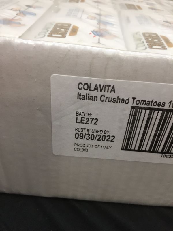 Photo 2 of  16count Colavita Tomatoes Crushed  exp-- 09-30-2022
