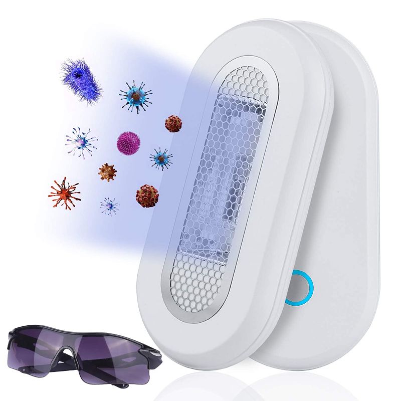 Photo 1 of ***NEW***UV Light sanitizer wand,Portable Sterilizer Wand, Handheld Chargeable UVC Disinfection with UV Protection Glasses for Room, Car, Travel Kills 99.9% of Germs, Viruses Effectively EPA Est. No.97312-DE-1
