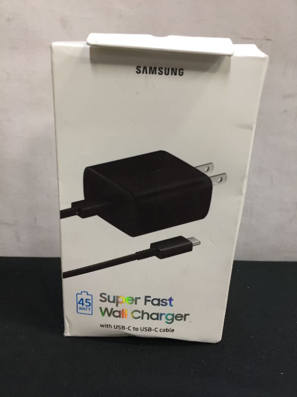 Photo 2 of 45W USB-C Fast Charging Wall Charger, Black***brand new open for photos***

