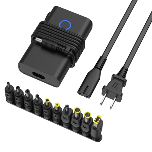 Photo 1 of Wishinkle Laptop Charger, 45W 19.5V 2.31A AC Computer Charger Power Cord with 10 Optional Connectors Compatible with Asus Toshiba Lenovo Acer Dell HP Samsung ThinkPad