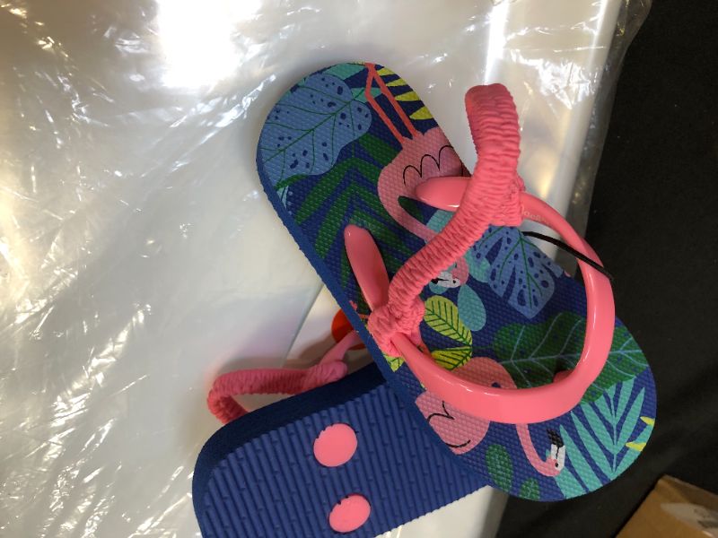 Photo 2 of Kids Toddler Adrian Flip Flop Sandals - Cat & Jack™ size 5/6
