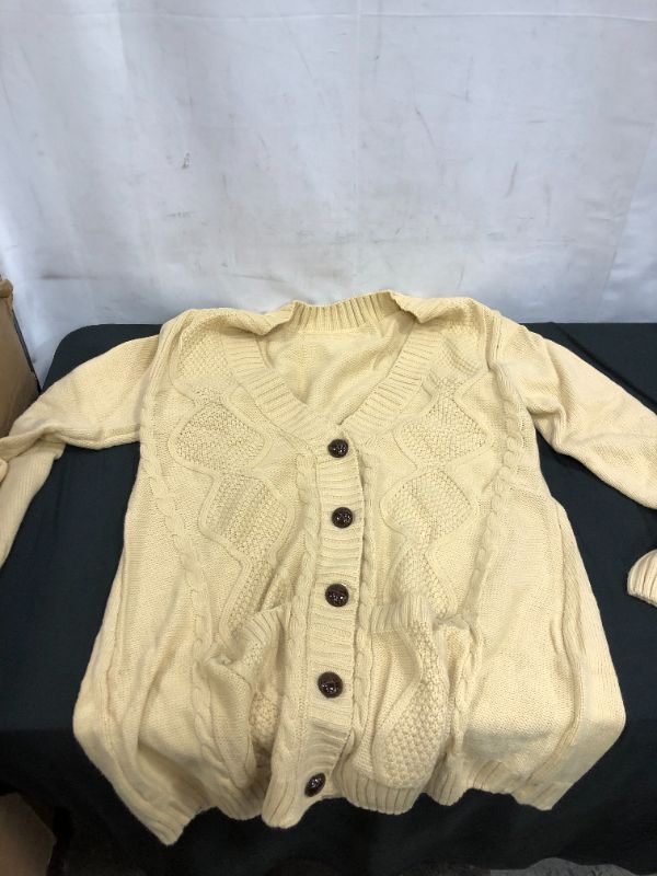 Photo 1 of LARGE TAN SWEATER 