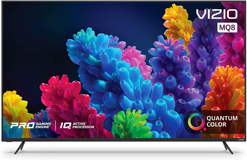 Photo 1 of VIZIO 55Inch MSeries Quantum 4K UHD LED HDR Smart TV with Apple AirPlay and Chromecast Builtin Dolby Vision HDR10 HDMI 21 Variable Refresh Rate  AMD FreeSync Gaming M55Q8H1