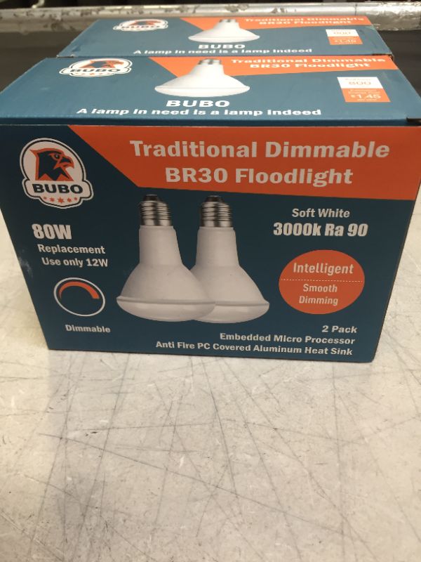 Photo 2 of Dimmable BR40 Floodlight 4 pack