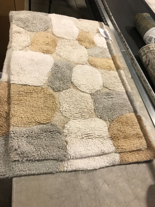 Photo 1 of Bathroom Rugs 2 piece Set 20x32 in 39x24 in