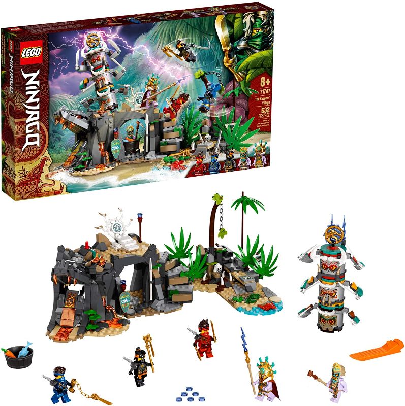 Photo 1 of LEGO NINJAGO The Keepers' Village 71747 Building Kit; Ninja Playset Featuring NINJAGO Cole, Jay and Kai; Cool Toys for Kids Aged 8 and Up Who Love Ninjas and Creative Play, New 2021 (632 Pieces)