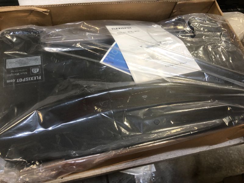 Photo 1 of FlexiSpot AlcoveRiser Sit-to-Stand Desk Converter, 28"W, Black FACTORY SEALED BRAND NEW 
