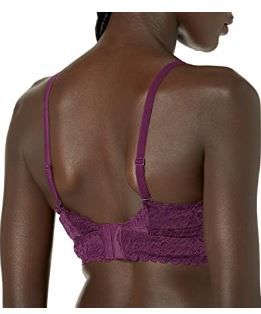 Photo 2 of Amazon Brand - Mae Women's Lightly Lined Padded Bralette size L 
