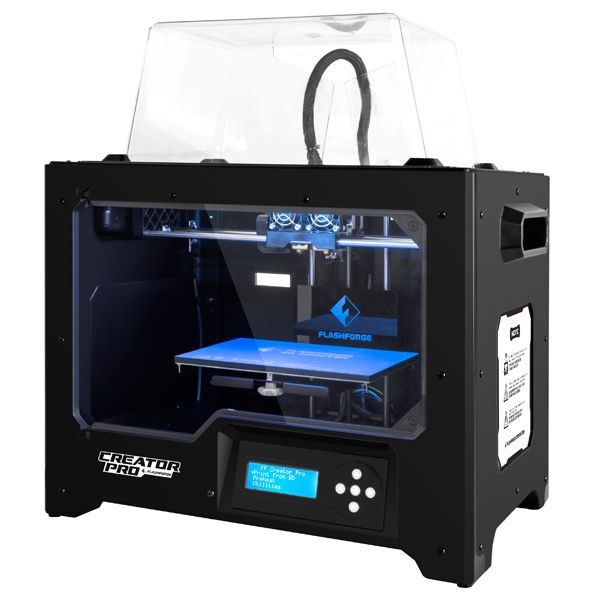 Photo 1 of Flashforge Creator Pro 3D Printer Dual Extrusion Open Source for Maker Use
