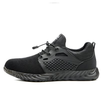 Photo 1 of GENERIC Construction Endurance Shoe with Sleek Design Triple Black size 9 Men 