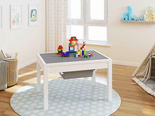 Photo 1 of 2 In 1 Large Activity Table With Storage Construction Table For Kids