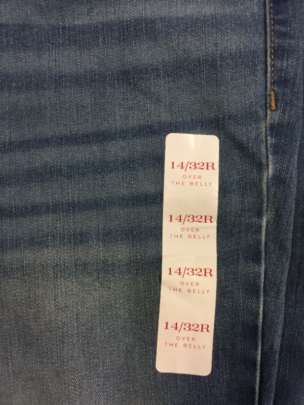 Photo 2 of Maternity Jeans SZ 14/32 in Over the Belly