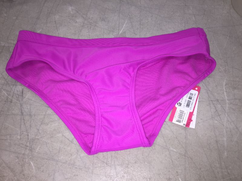 Photo 2 of Juniors' Wide Cheeky Hipster Bikini Bottom - Xhilaration Fuchsia S, Pink