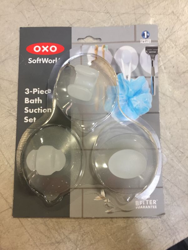 Photo 2 of 3pc Suction Bath Set - OXO
