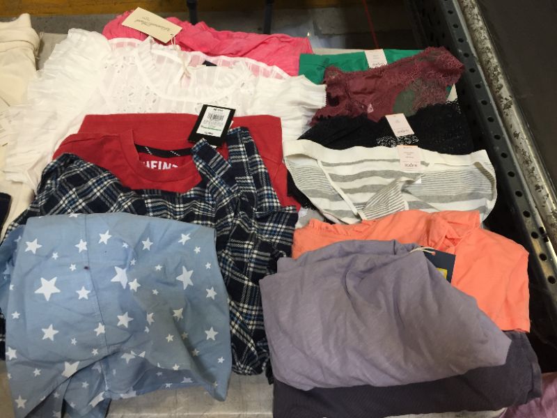 Photo 2 of lasrge bundle of assorted women's clothing and undergarments from target-- comes in different styles and sizes 