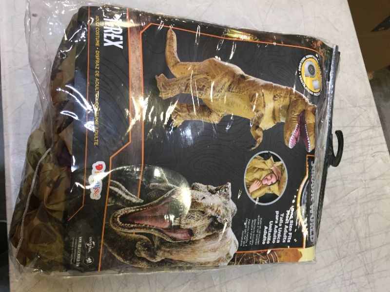 Photo 2 of Adult Jurassic World T-Rex Inflatable Halloween Costume One Size
