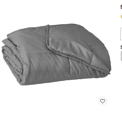 Photo 1 of 48"x72" Essentials Weighted Blanket Gray - Tranquility
Shop this collection
