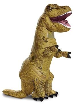Photo 1 of Kids Jurassic World Inflatable T-Rex Costume
