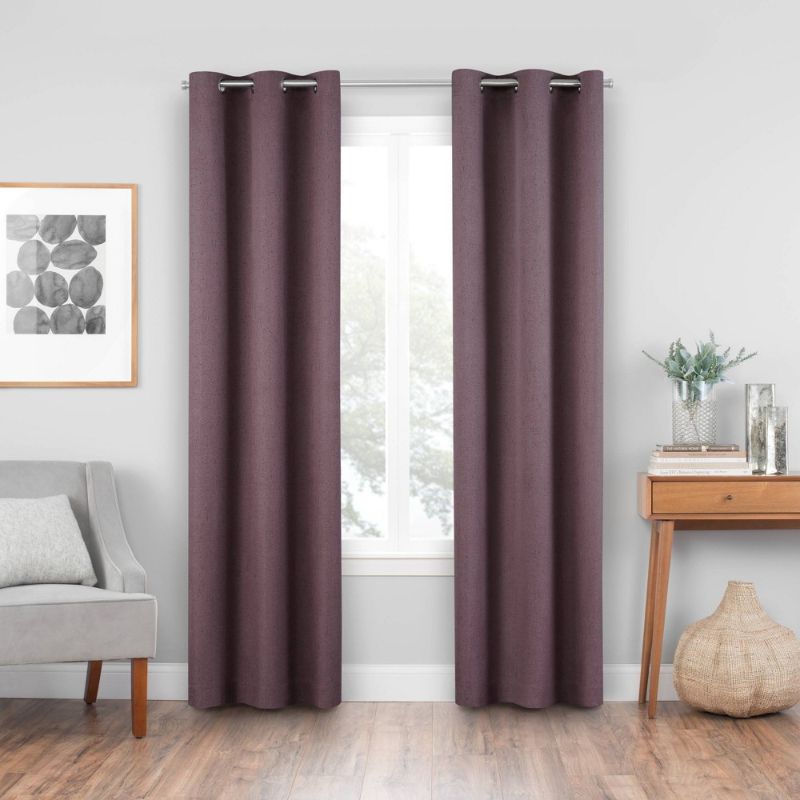 Photo 1 of 84"x42" Windsor Blackout Curtain Panel - Eclipse