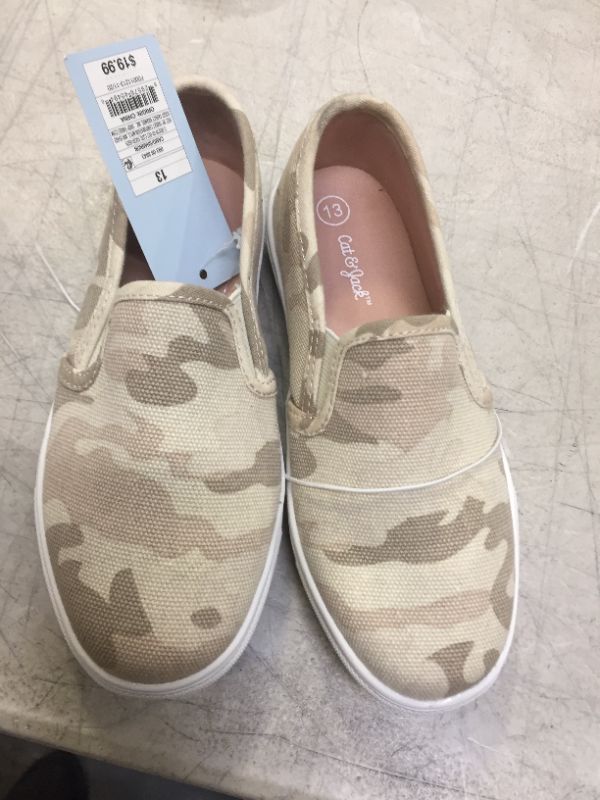 Photo 2 of GILRS SZ 13 SHANNON SLIP-ON SNEAKERS -CAMO