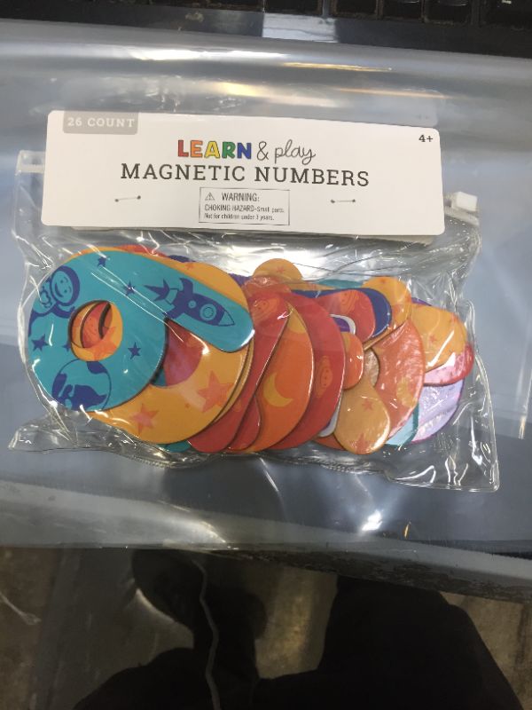 Photo 1 of 4PACK LEARN & PLAY MAGNETIC NUMBERS 4+