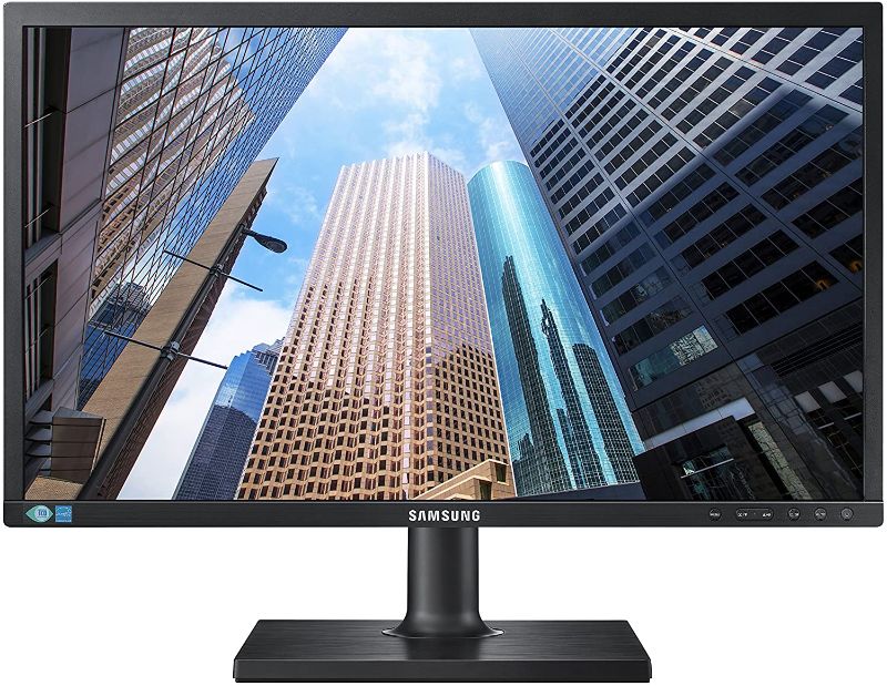 Photo 1 of SAMSUNG SE650 Series 24-Inch WUXGA (1920x1200) Computer Monitor, Display Port, USB Hub, VGA (D-Sub), Height Adjustable Stand, 3 Yr WRNTY (LS24E65UDWG/ZA)
