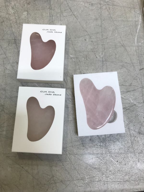 Photo 1 of Gua Sha Facial Treatment Stones 3 pack