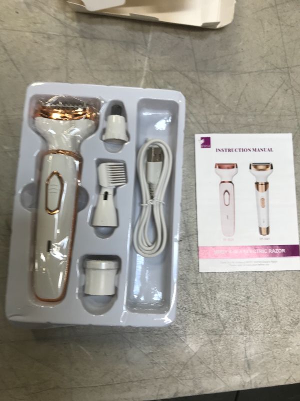 Photo 1 of Rechargeable Women's 4 in 1 Grooming Kit