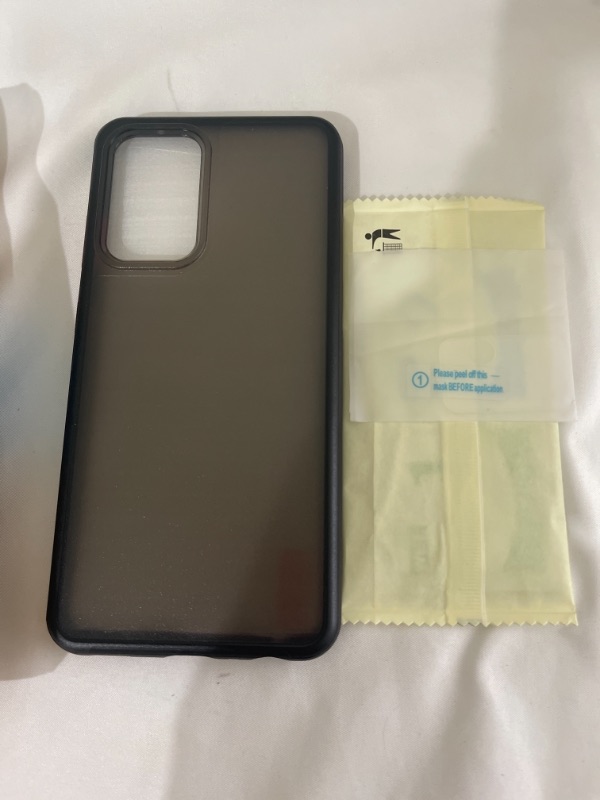 Photo 1 of GALAXY A52 CASE WITH SCREEN PROTECTOR 