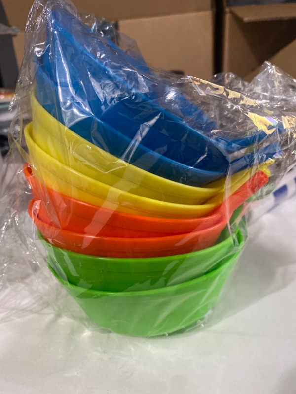 Photo 1 of CEREAL BOWLS WITH STRAWS