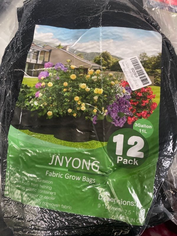 Photo 1 of 12 PACK 3 GALLON GROW BAGS